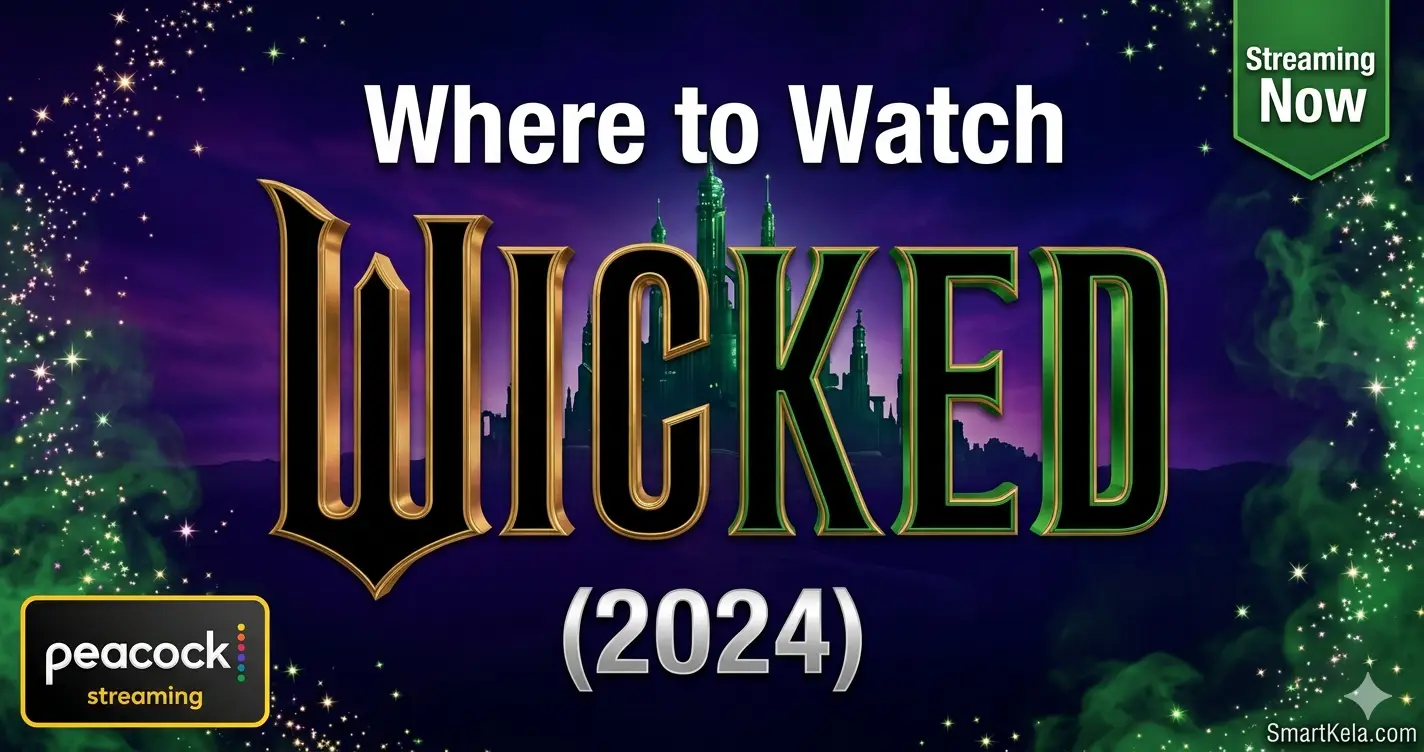 where to watch Wicked movie 2024 streaming on Peacock