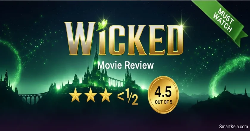 Wicked movie review 2024 rating 4.5 out of 5